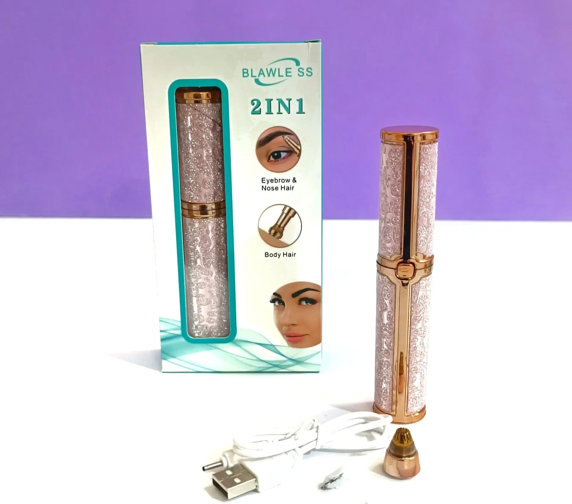 موزن دو کاره ی ابرو و صورت گلایتری