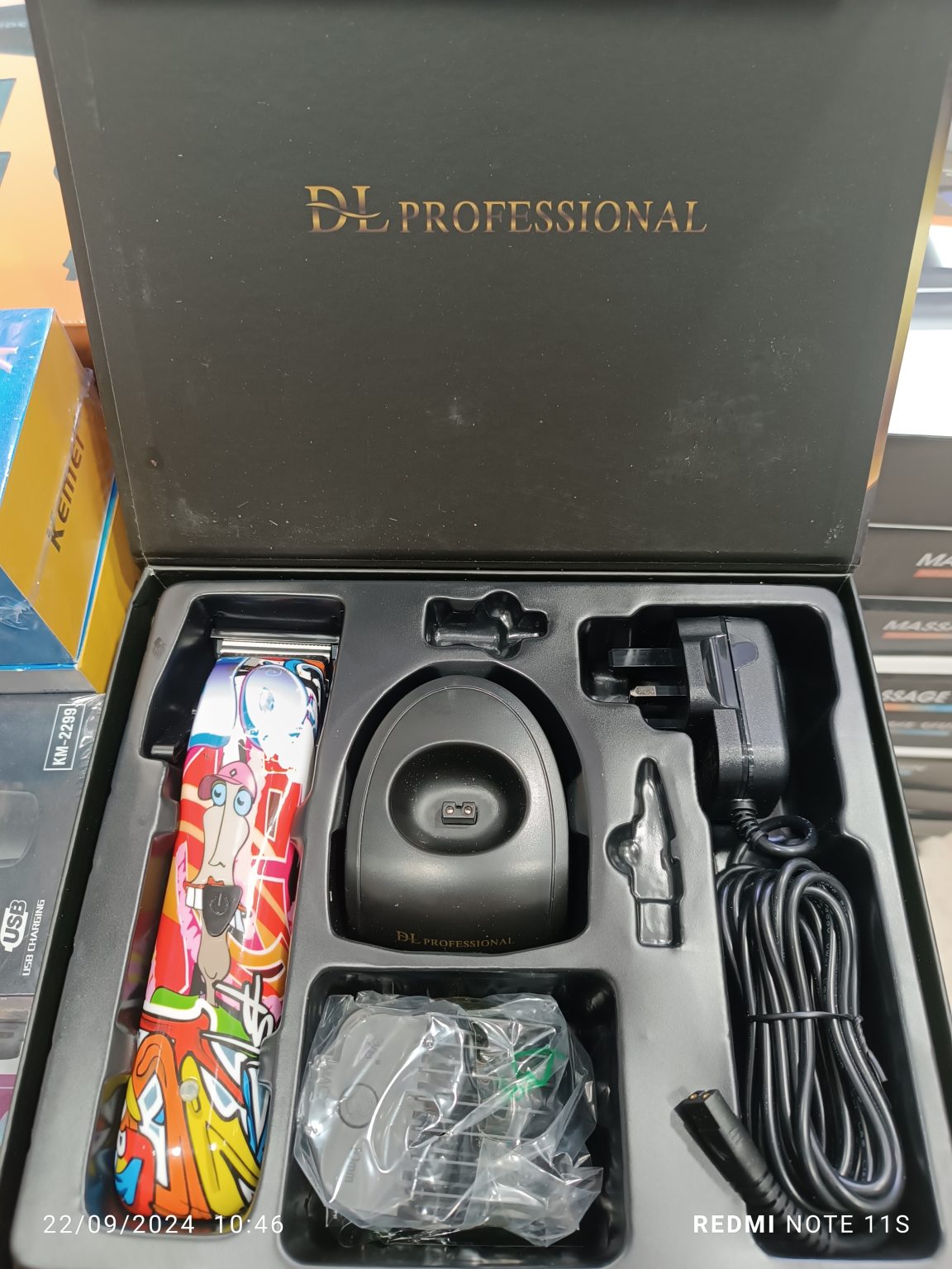 ماشین اصلاح کلیپر ایتالیایی دی ال پروفیشینال اورجینال