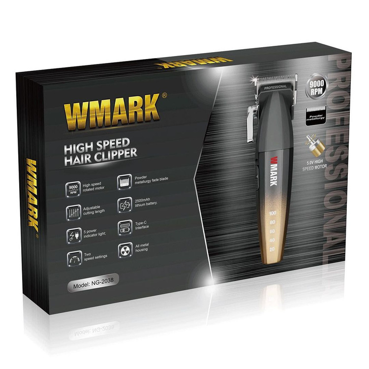 ماشین اصلاح کلیپر حرفه‌ای وی مارک wmark NG-2038