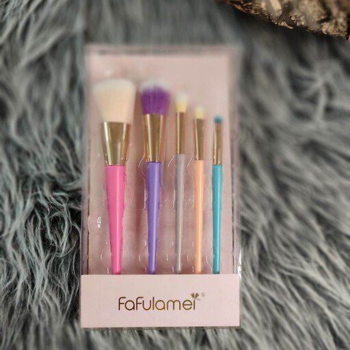 ست براش آرایشی 5 تکه